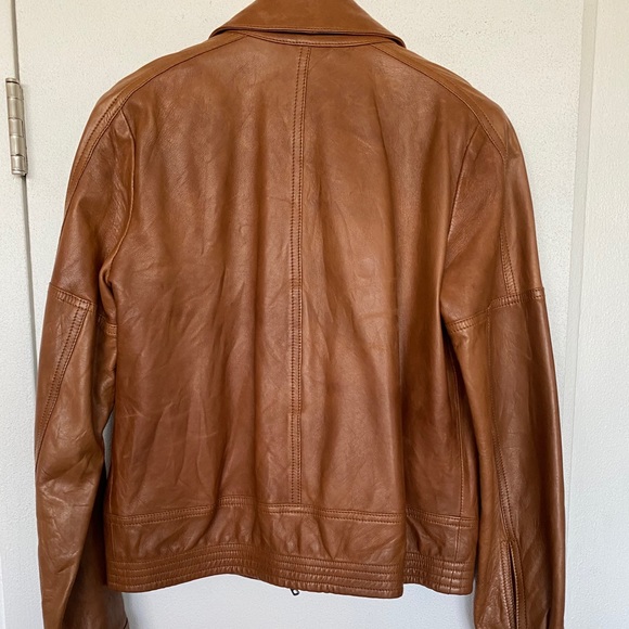 Theory | Trucker Style Leather Jacket LIKE NEW!! - Picture 3 of 8